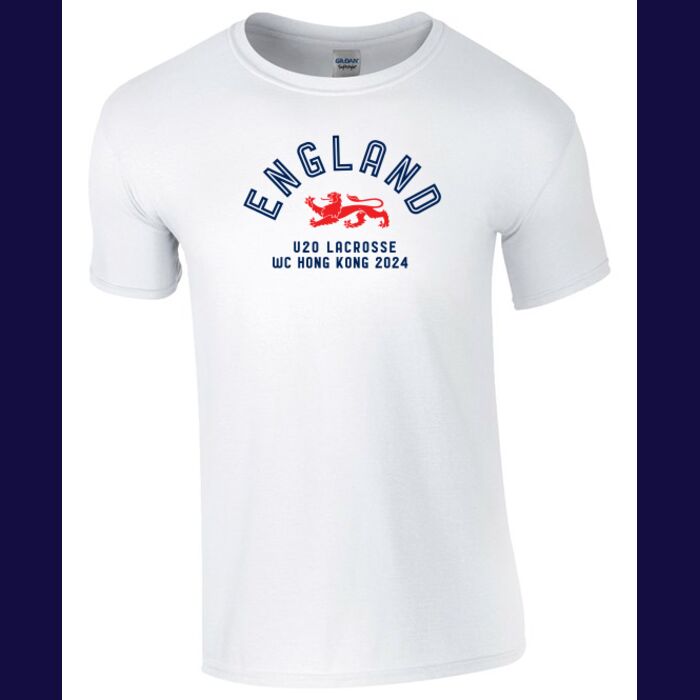 Short Sleeve T-shirt - Lion Design (Cotton/Tech) Thumbnail